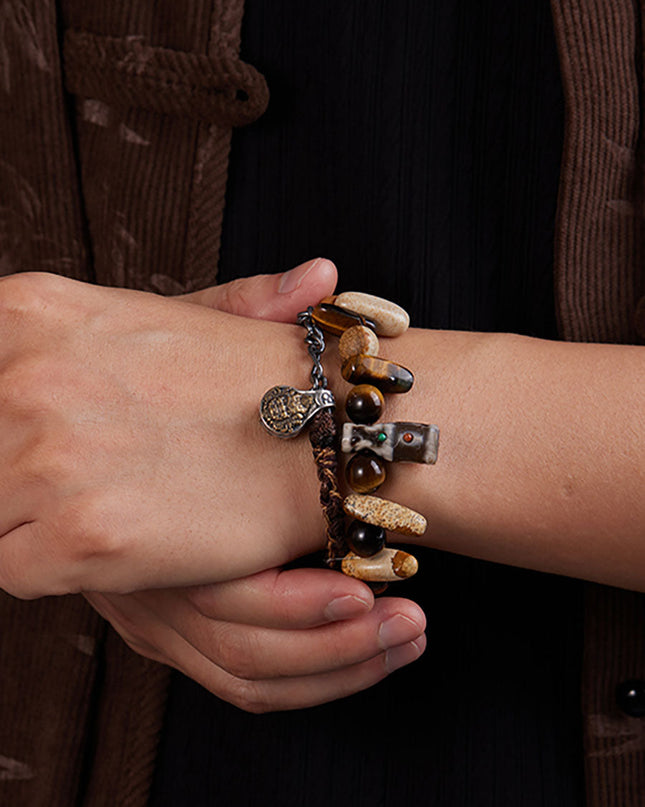 Agile Hunter Gemstone Bracelet