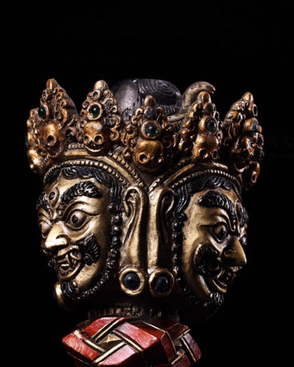 Padmasambhavan ENLIGHTEMENT Copper Tibetan Dagger Holder