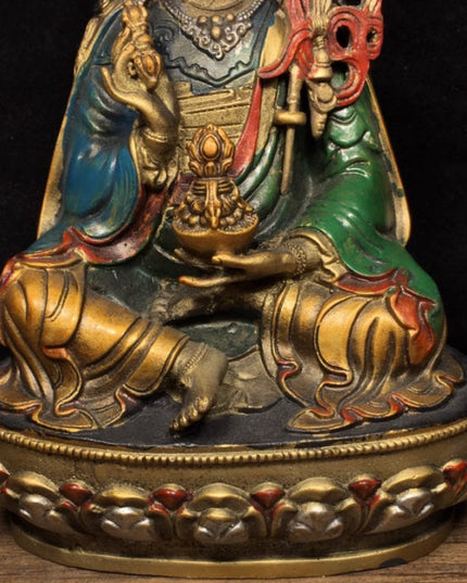 Padmasambhavan ENLIGHTEMENT Tibetan Statue for Eliminating Ignorance