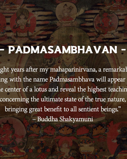 Padmasambhavan ENLIGHTEMENT Tibetan Statue for Eliminating Ignorance