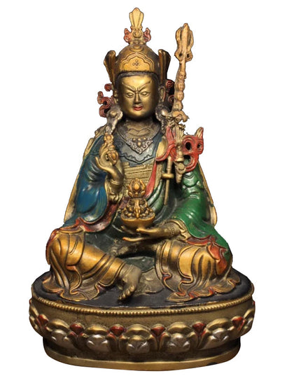 Padmasambhavan ENLIGHTEMENT Tibetan Statue for Eliminating Ignorance