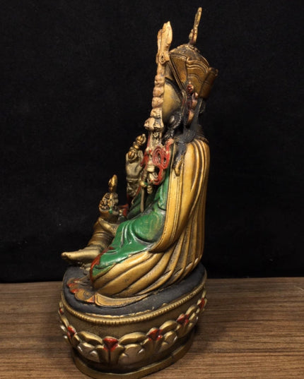 Padmasambhavan ENLIGHTEMENT Tibetan Statue for Eliminating Ignorance
