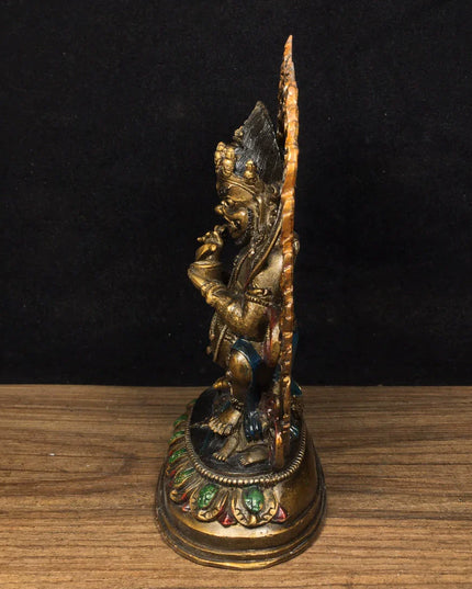 SUKHAVATI Mahakala MAGIC Tibetan Statue for Eliminating Diseases
