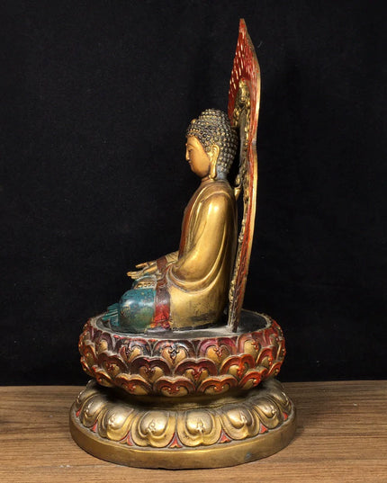 SUKHAVATI Shakyamuni SPIRIT Tibetan Statue for Eliminating All Disasters
