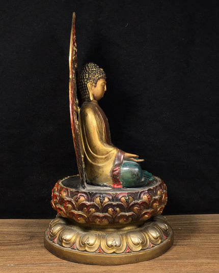 SUKHAVATI Shakyamuni SPIRIT Tibetan Statue for Eliminating All Disasters