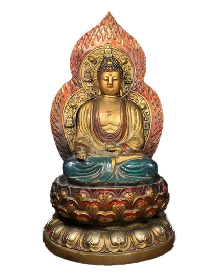 SUKHAVATI Shakyamuni SPIRIT Tibetan Statue for Eliminating All Disasters
