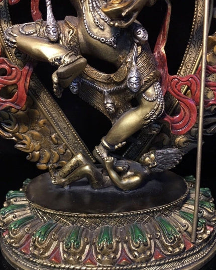 SUKHAVATI Vajravārāhī WEALTH Tibetan Statue for Eliminating Poverty
