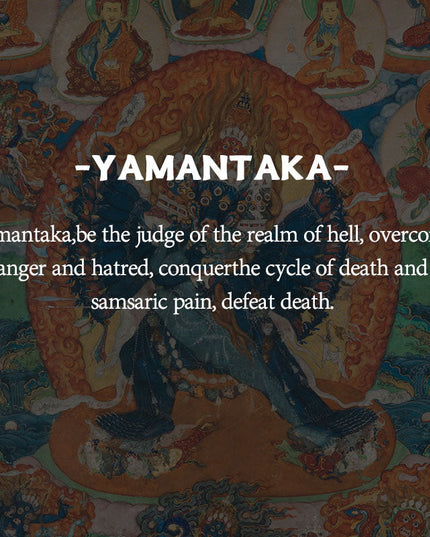 SUKHAVATI Yamantaka IMMORTAL Tibetan Statue for Eliminating Senescence