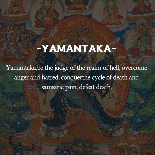 SUKHAVATI Yamantaka IMMORTAL Tibetan Statue for Eliminating Senescence