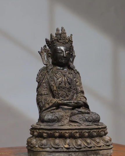 Shakyamuni SPIRIT Tibetan Bronze Statue for Eliminating All Disasters