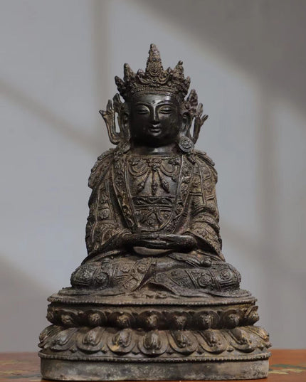 Shakyamuni SPIRIT Tibetan Bronze Statue for Eliminating All Disasters