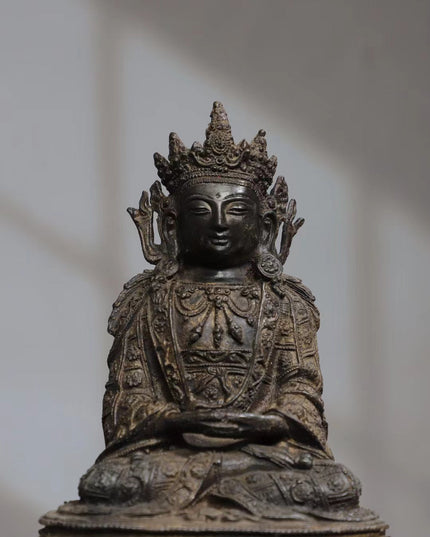 Shakyamuni SPIRIT Tibetan Bronze Statue for Eliminating All Disasters