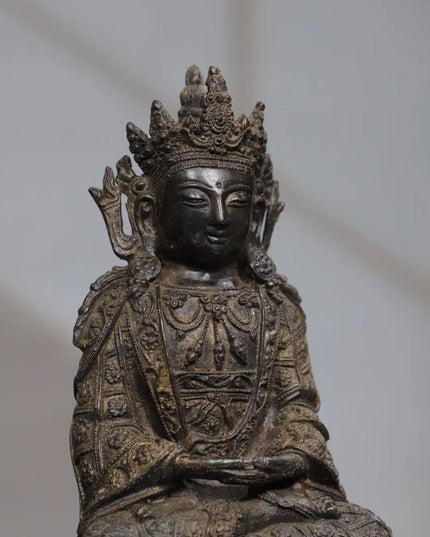 Shakyamuni SPIRIT Tibetan Bronze Statue for Eliminating All Disasters