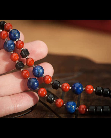 Vase Dzi Bead Lucky Pendant – Spiritual Blessings and Protection