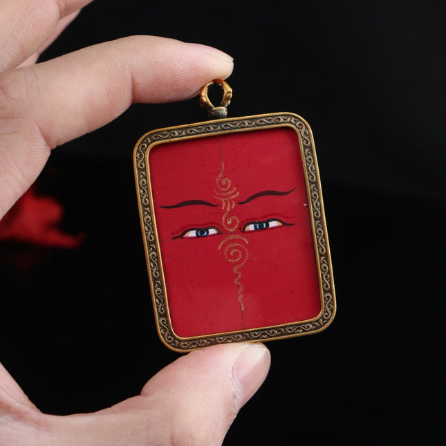 The Thangka Pendant for Wellness and Protection