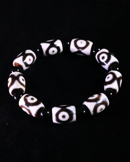 Protective Energy Dzi Tibetan Treasures Bracelet
