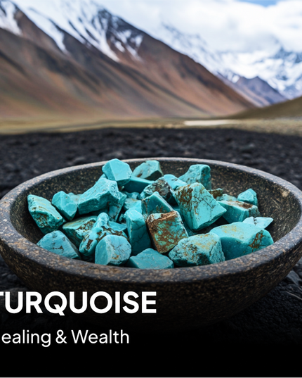 Spirit's Healing Journey Turquoise Necklace