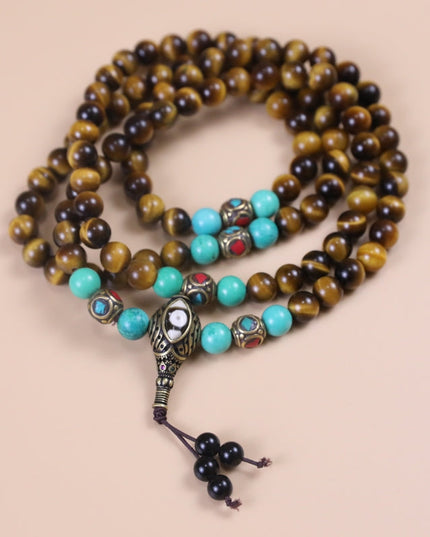 Wealth Energy Tiger's Eye Necklace