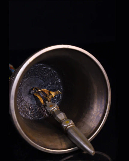 Vajra Bell Ghanta Vajra Dorje Bronze Tibetan Ritual