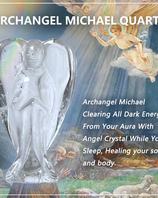 Tibetan Angel Quartz Crystal Healing Energy Protection