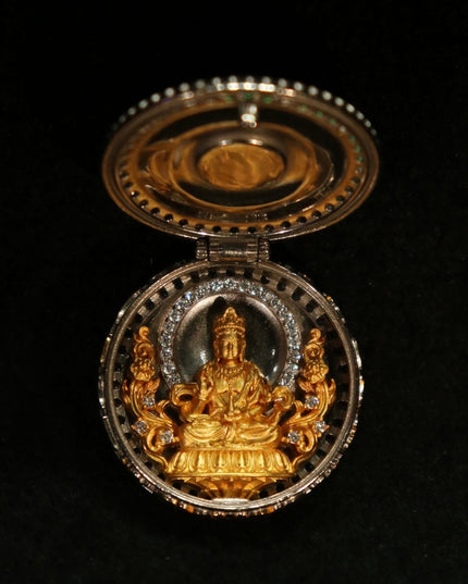 Prosperous Eye Dzi Bead Pendant – Symbol of Protection & Abundance