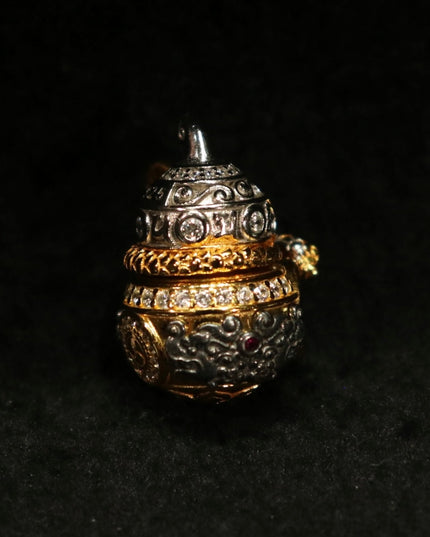 Eye of the Serpent Pendant – Blessing Energy,Dzi Beads, Protective Design