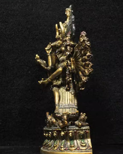 Yamantaka IMMORTAL Tibetan Statue for Eliminating Senescence