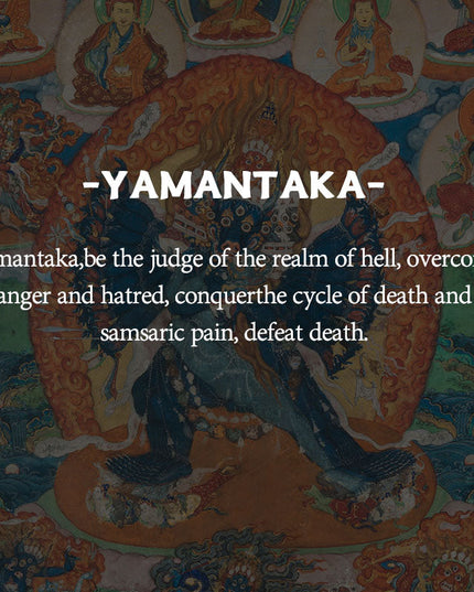 Yamantaka IMMORTAL Tibetan Statue for Eliminating Senescence