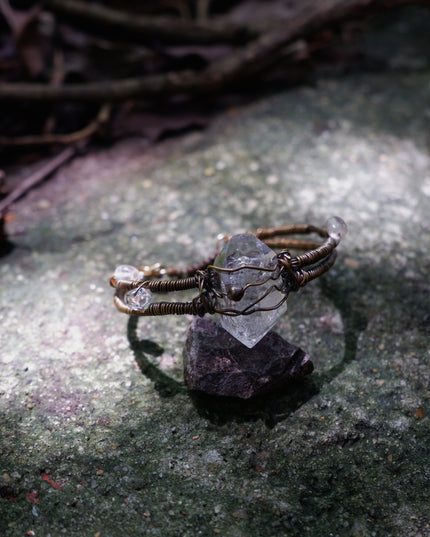 Natural Mineral Fabric Multi-Attribute Bracelet