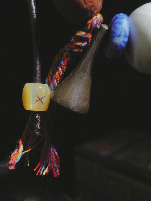 Tibetan Guardian Yak Bone Necklace