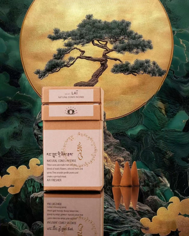 Himalayan Sacred Space Incense - Wild Plant Formula for Energy Clearing & Meditation