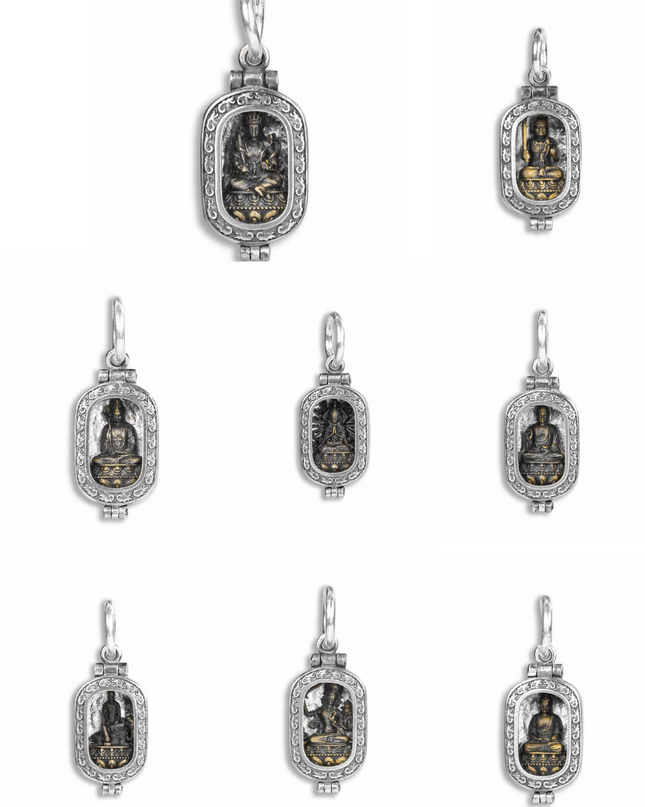 Twelve Zodiac Guardian Buddha Pendant - Blessings of Tibetan Protection