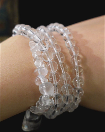Healing Energy Clear Quartz Bracelet
