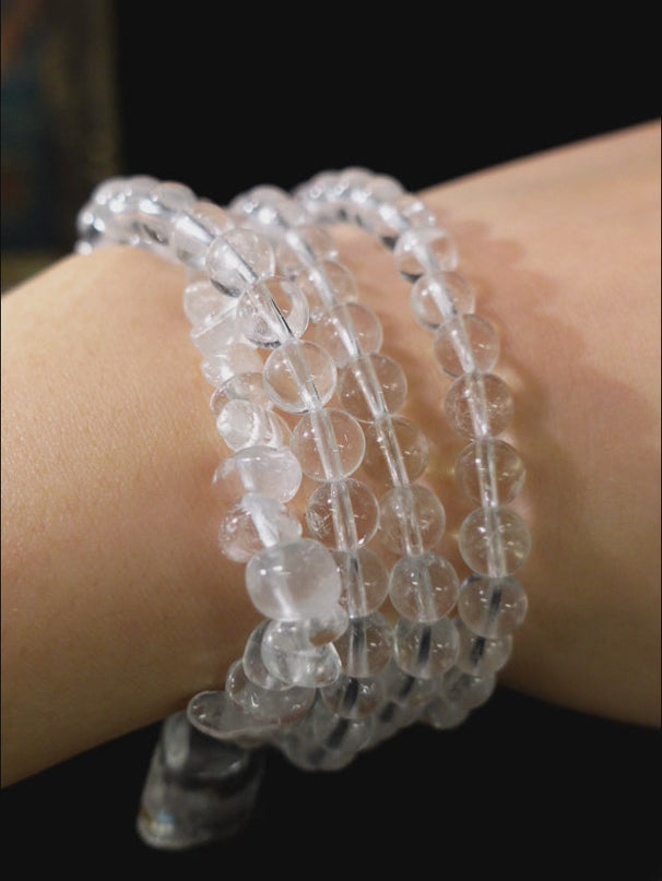 Healing Energy Clear Quartz Bracelet