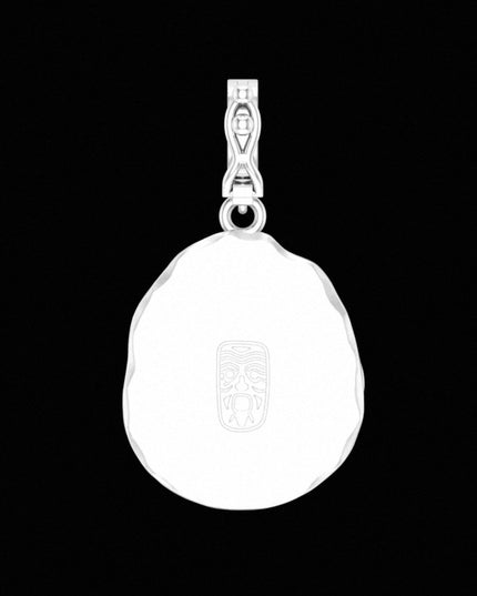 Detachable Zakirum Pendant: Tibetan Wealth Goddess in 18K Gold Plated Silver