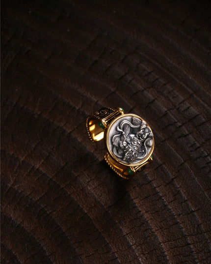 Zakirum carves Himalayan-style fortune ring