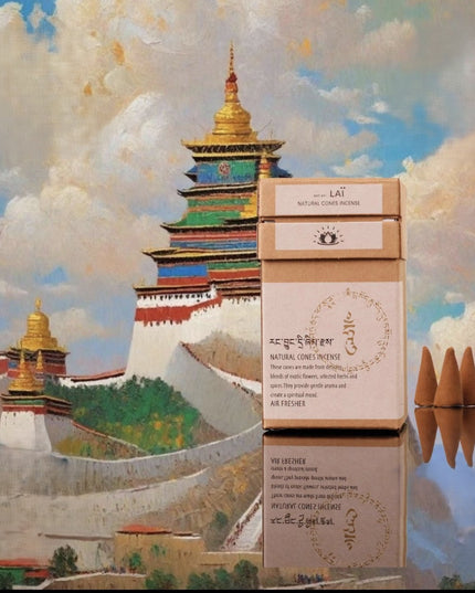 Himalayan Sacred Space Incense - Wild Plant Formula for Energy Clearing & Meditation