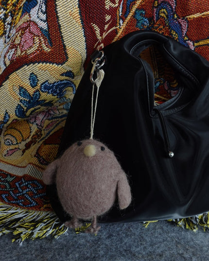 Handcrafted Yak Wool Bird - Cozy & Wholesome Felted Decoration