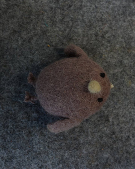 Handcrafted Yak Wool Bird - Cozy & Wholesome Felted Decoration