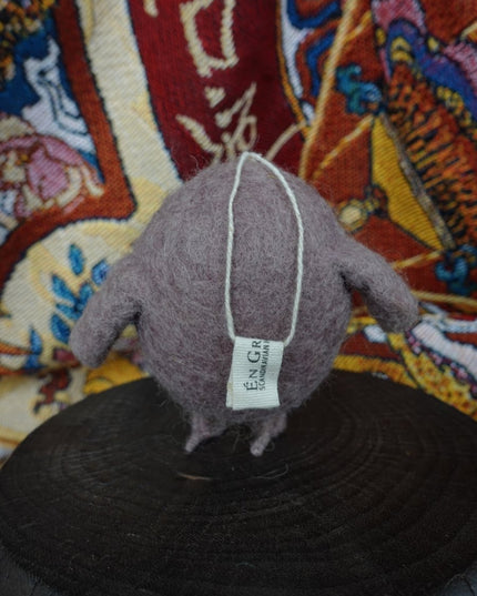 Handcrafted Yak Wool Bird - Cozy & Wholesome Felted Decoration