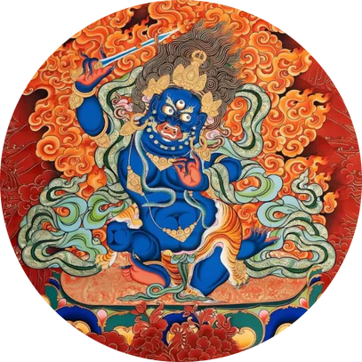 🐓 – ACALA (FUDŌ MYŌ-Ō): IMMOVABLE WISDOM KING, DESTROYER OF OBSTACLES