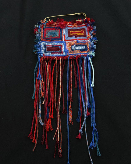 Kailash Handwoven Landscape Brooch and Bag Charm