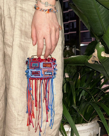 Kailash Handwoven Landscape Brooch and Bag Charm