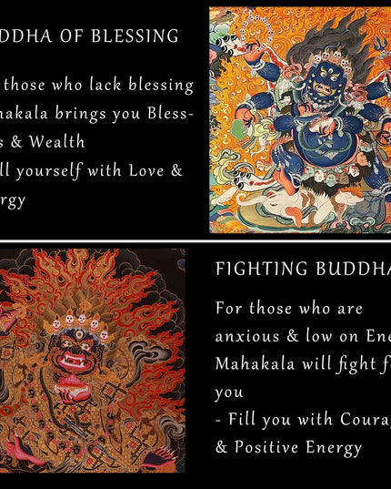 Mahakala MAGIC Tibetan Statue for Eliminating Diseases