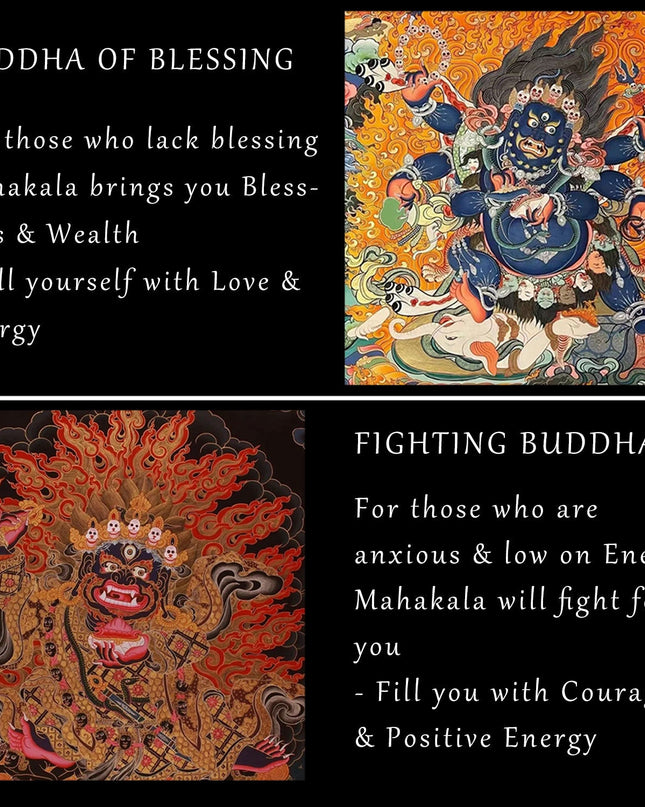 Mahakala MAGIC Tibetan Statue for Eliminating Diseases