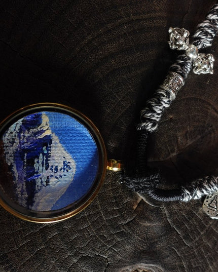 Mount Kailash Thangka Pendant