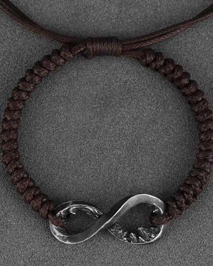 Infinity Guard Handcrafted Silver Bracelet