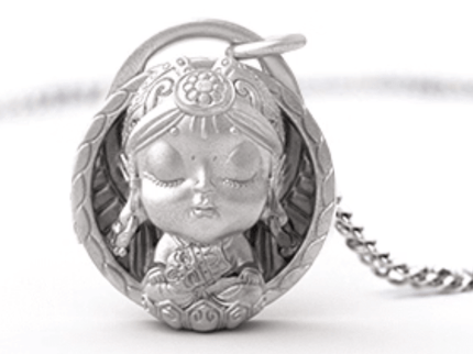 Zakirum Wealth Goddess Pendant Necklace