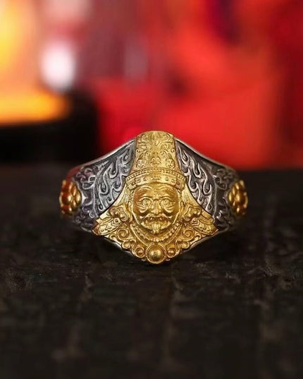 Zakirum's Tenfold Auspicious Flame Ring: Sacred Guardian of Ten Powers