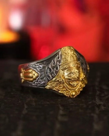 Zakirum's Tenfold Auspicious Flame Ring: Sacred Guardian of Ten Powers